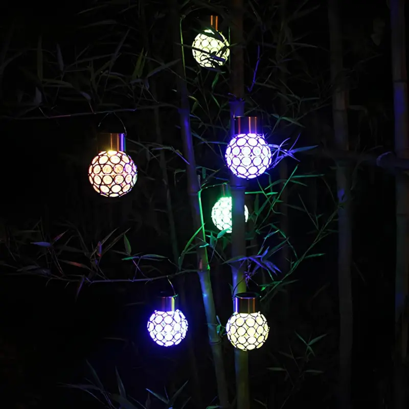 Orbeclipse wasserdichte hohlkugellampe 50cm outdoor lampe garten terrasse wetterfest xlumina2