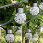Orbeclipse wasserdichte hohlkugellampe 50cm outdoor lampe garten terrasse wetterfest xlumina5
