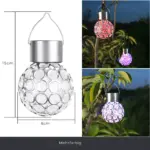 Orbeclipse wasserdichte hohlkugellampe 50cm outdoor lampe garten terrasse wetterfest xlumina6
