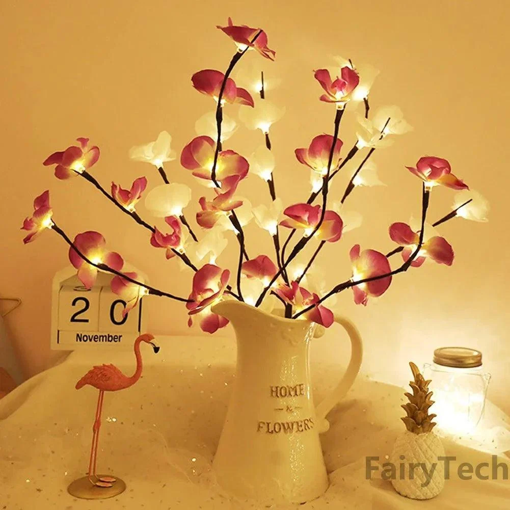 Orchid Branch Led Fairy Light Garland 161031