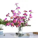 Orchid branch led fairy light garland