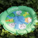 Outdoor cooling pet bed patchandbagel