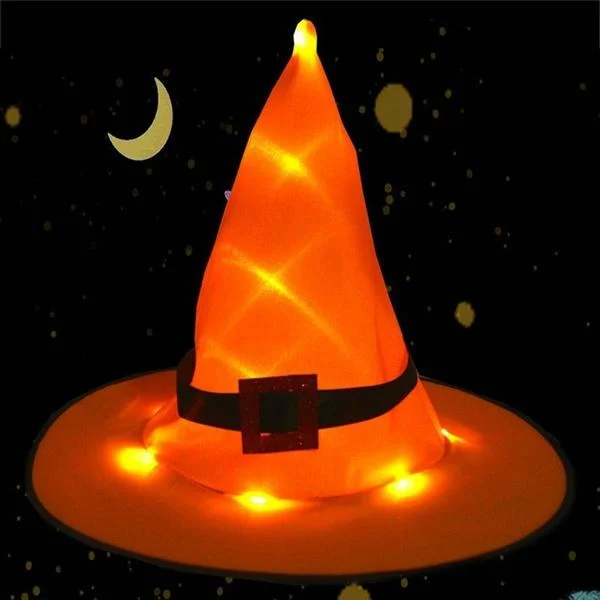 Outdoor Halloween Decoration Glowing Hats Holiday Decor Apparel Dailysale 351820