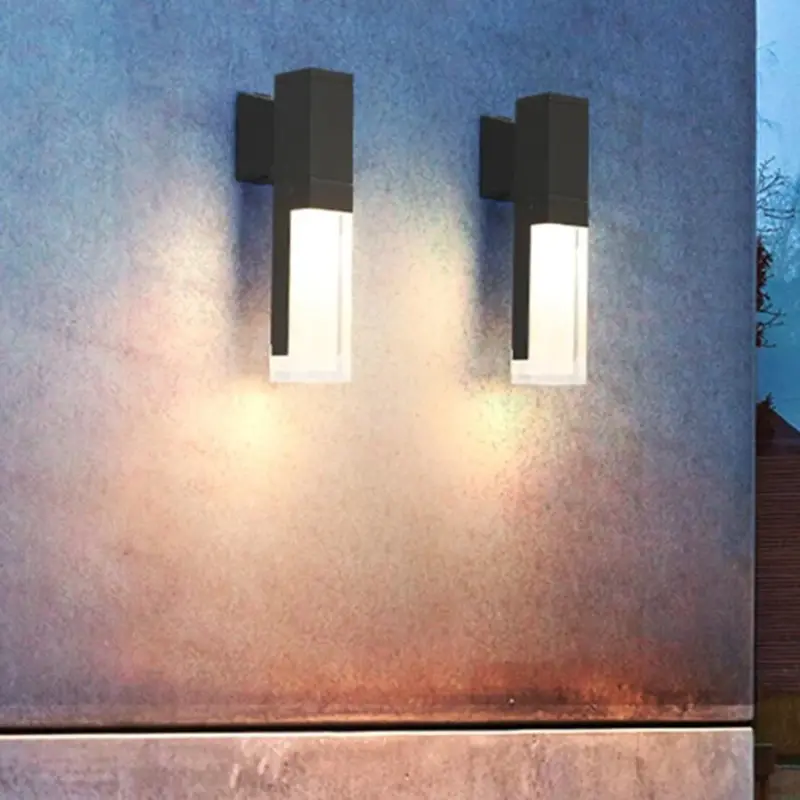 Outdoor motion sensor led waterproof wall light