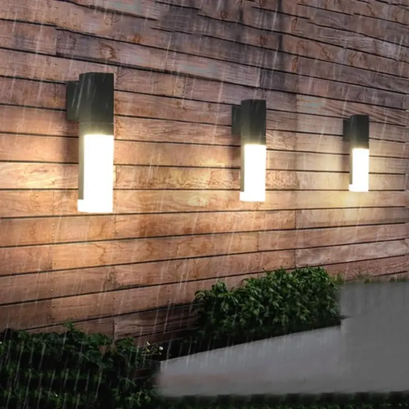 Outdoor motion sensor led waterproof wall light