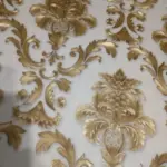 Ovoin Wallpaper Khaki Antique Gold Damask Wallpaper For Living Room or Bedroom Waterproof PVC Wall Paper 6c89da5c 5347 40ba a1e9 f020e692767b