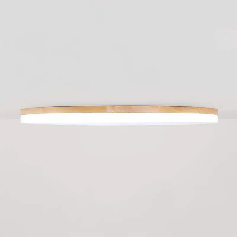 Ozawa led deckenlampe holz metall wohnzimmer schlafzimmer esszimmer xlumina3