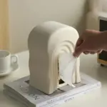 Pastel abstract tissue box