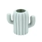 Pastel cactus shape pen holder