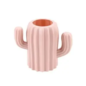 Pastel Cactus Shape Pen Holder