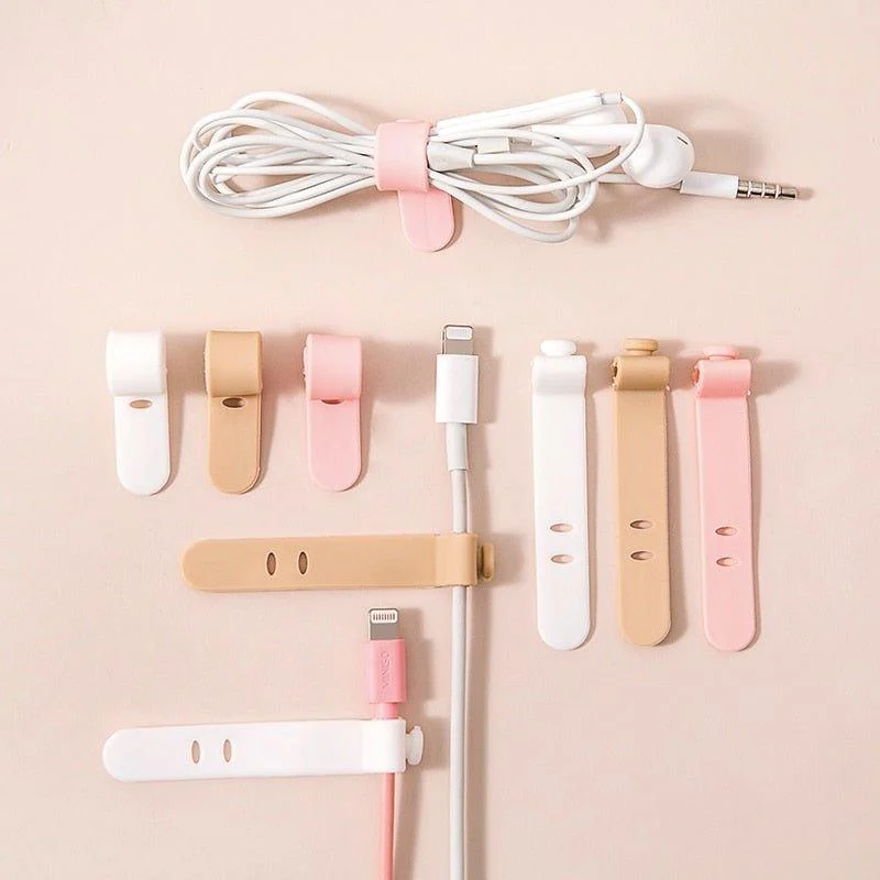 Pastel Coloured Cable Organiser Clip 511957