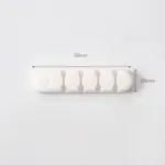 Pastel coloured cable organiser clip