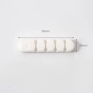 Pastel Coloured Cable Organiser Clip