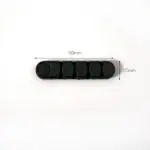Pastel coloured cable organiser clip