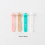 Pastel coloured cable organiser clip