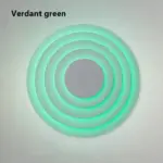 Pastel coloured concentric wall lamp