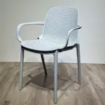 Pastel coloured dining room chair