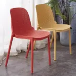 Pastel coloured dining room chair