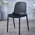 Pastel coloured dining room chair
