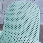 Pastel coloured dining room chair