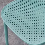 Pastel coloured dining room chair