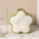 pastel-coloured-flower-shape-ceramic-vase-342731 Pastel coloured flower shape ceramic vase
