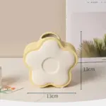 pastel-coloured-flower-shape-ceramic-vase-953442 Pastel coloured flower shape ceramic vase