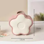 pastel-coloured-flower-shape-ceramic-vase-964821 Pastel coloured flower shape ceramic vase