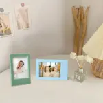 Pastel coloured polaroid picture frame