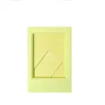 Pastel coloured polaroid picture frame