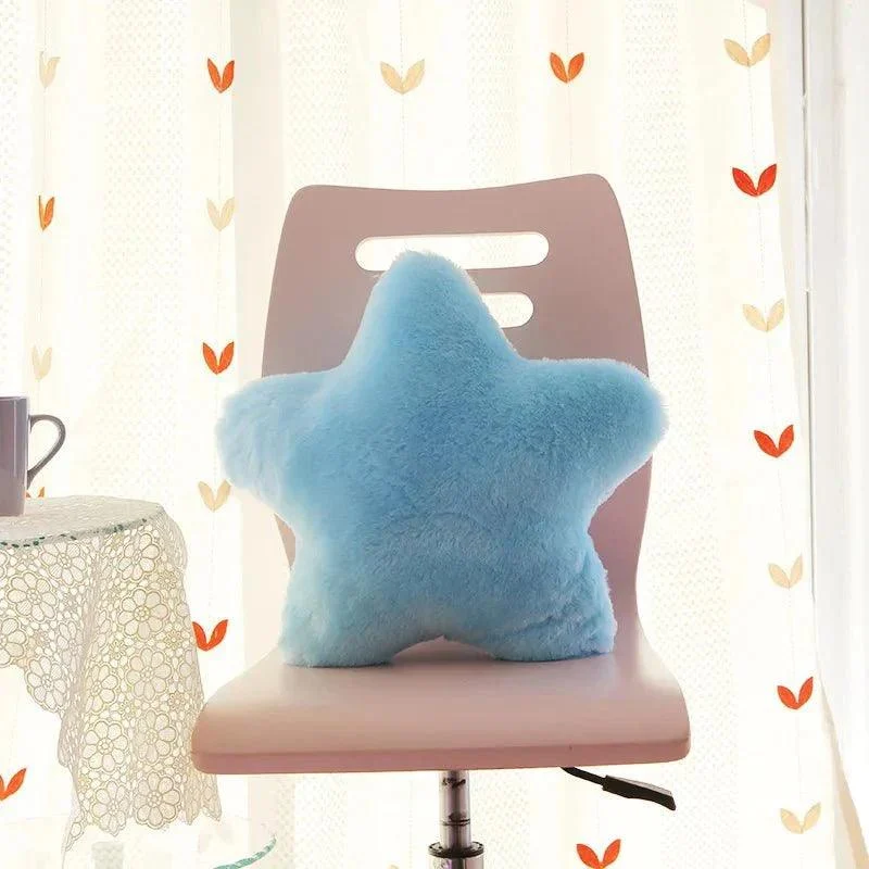 Pastel Coloured Star Shape Soft Cushion 773522