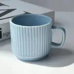 Pastel macaron candy coloured ceramic mug