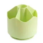 Pastel rotating stationery organiser