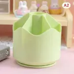Pastel rotating stationery organiser