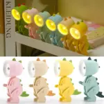 Pawglow haustier tischlampe niedliches design fur kinderzimmer dekoration led licht xlumina9