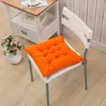 Pearl cotton square chair cushion