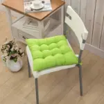 Pearl cotton square chair cushion
