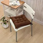 Pearl cotton square chair cushion
