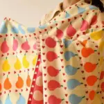 Pears design soft cotton kids towel