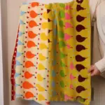 Pears design soft cotton kids towel
