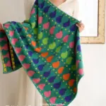 Pears design soft cotton kids towel