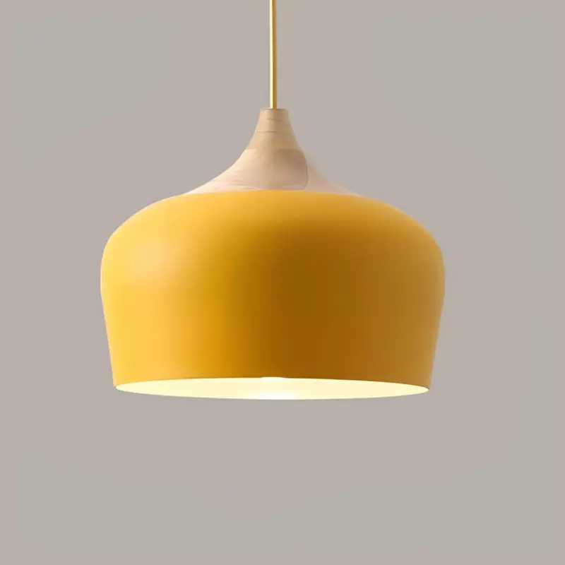 Pendelleuchte metall holz zarte pastelltoene langlebige designbeleuchtung wohnzimmer kueche xlumina2
