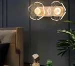 Petalshine led wandleuchte modern bluetenblatt design warmweiss licht wohnzimmer xlumina