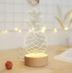 Pineapple bedside table lamp patchandbagel