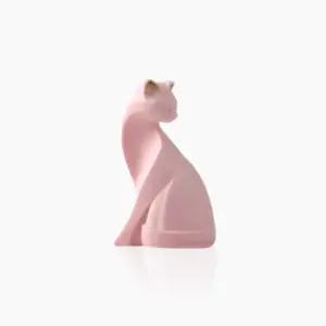 Pink Cat Sculpture