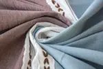 Plaid linen tablecloth with tasselstableclothliving simply house
