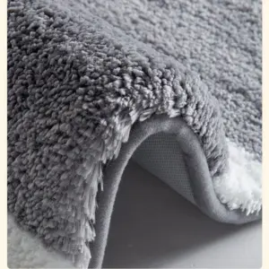 Plush Bathroom Mat