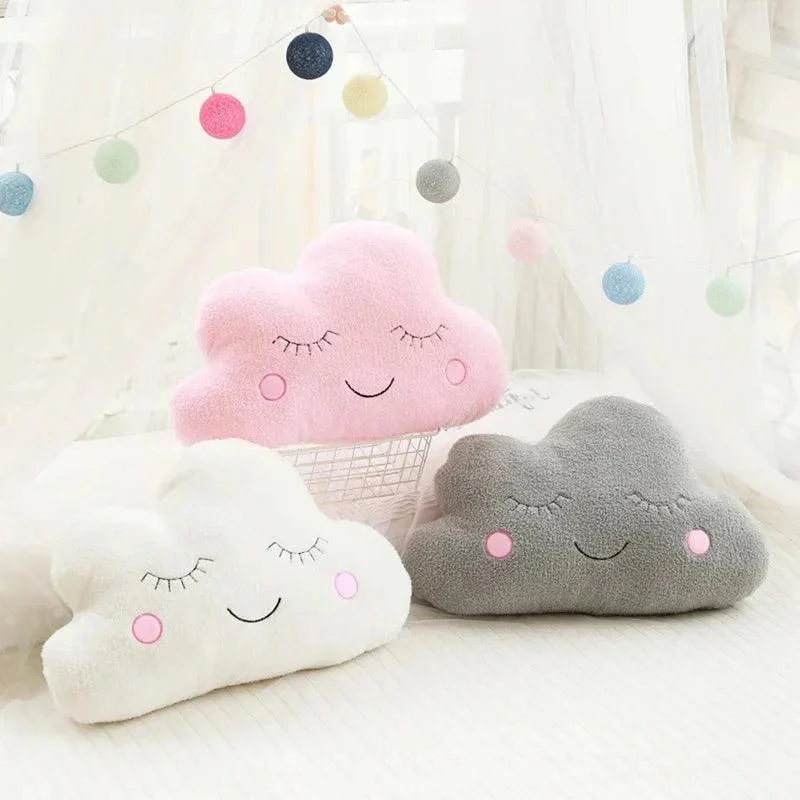 Plush Cartoon Cloud Cushion 416173