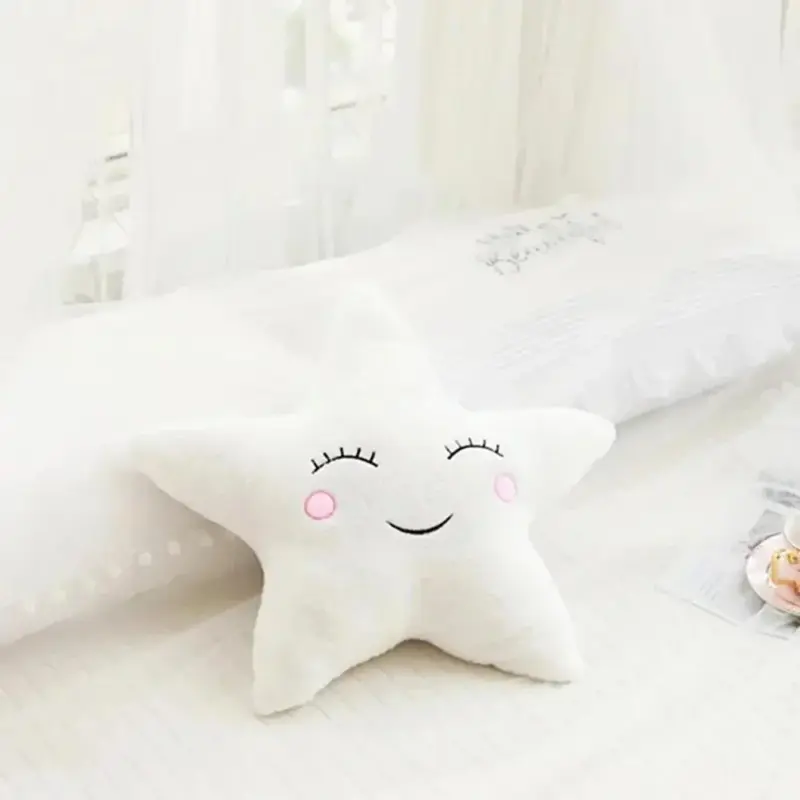 Plush cartoon cloud cushion