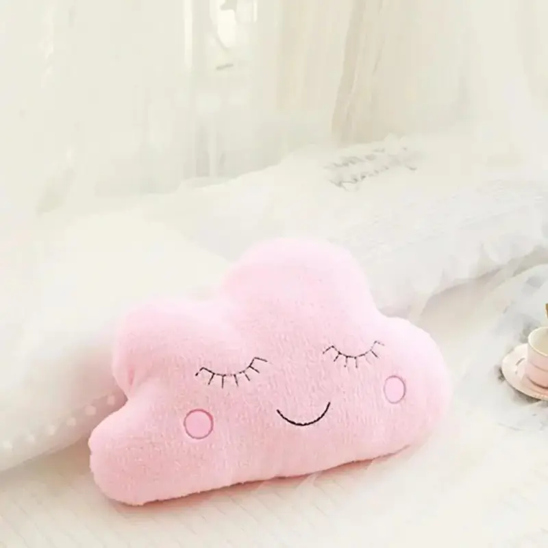 Plush cartoon cloud cushion